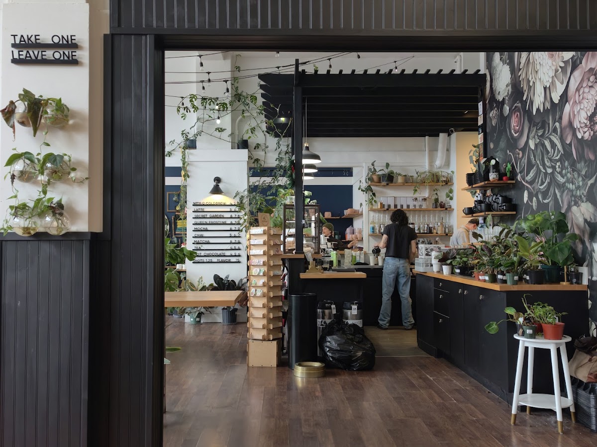 Greenhouse Coffee + Plants